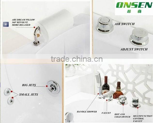 small size corner bathtub