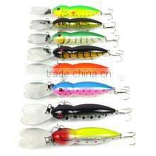 Fishing Lures 13cm/16.16g Minnow fishing bait fishing tackle 4# high carbon steel anchor hook