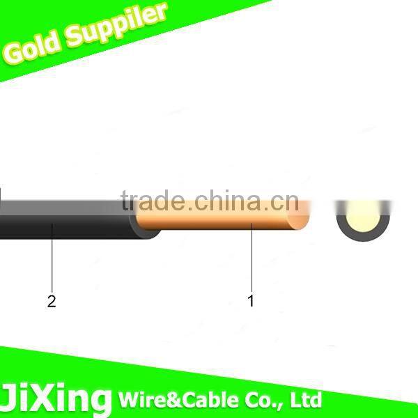 Single core solid or strand colored aluminum wire