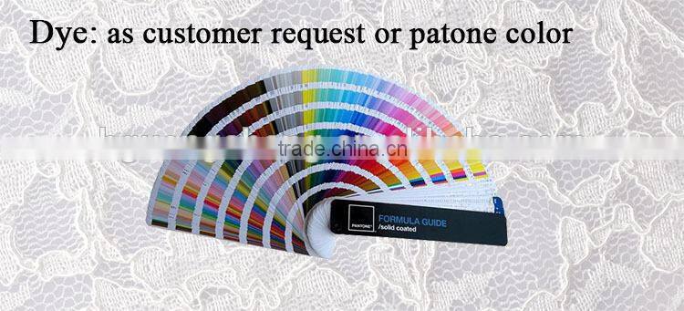 Lovely cotton water soluble embroidery lace clothing accessories