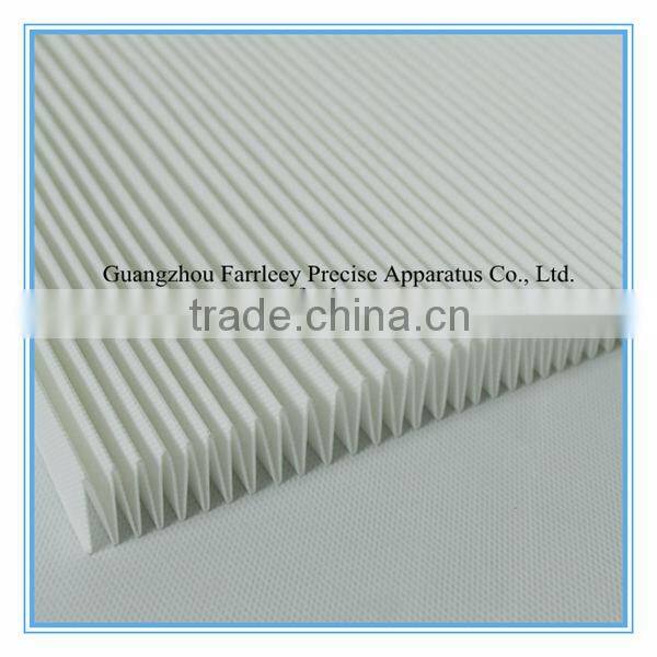 Farrleey 260g 5 micron Polyester Spunbonded Air Filter The Raw Material