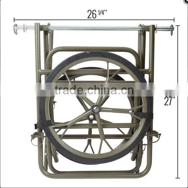 Hot sale steel material hunting game cart