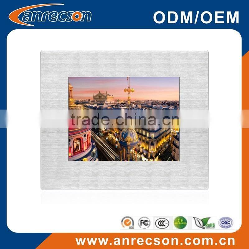 8 inch Fanless Intel J1900 panel pc