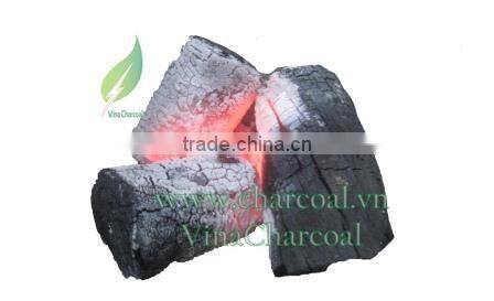Sparkless ordorless coffee wood charcoal for BBQ and hookah shisha