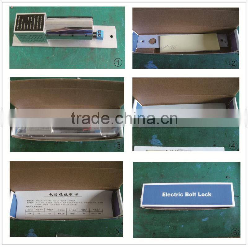 Fail safe bolt lock with less consumption double bolt door lock