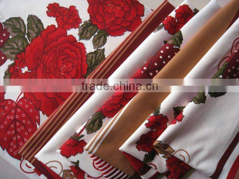 Disperse printed polyester bedding set fabric/bedsheet fabric/bedding fabric