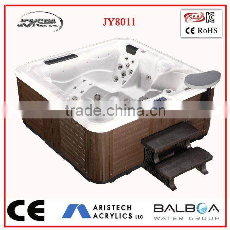 High quality large spa hot tub for 5 person home spa hot tub