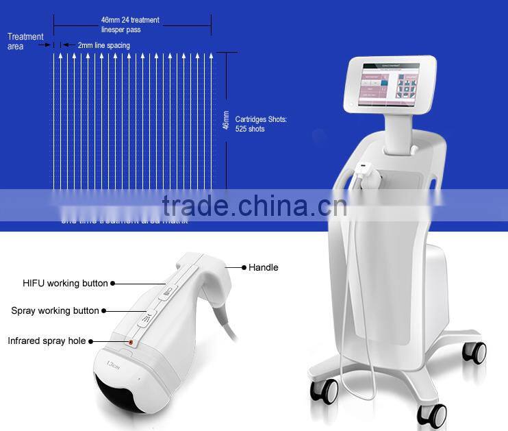 popular HIFU body slimming machine/ hifu liposonix slimming machine