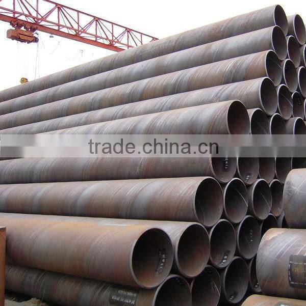 SSAW Carbon Pipe length pipeline water pump dredging projects made in china
