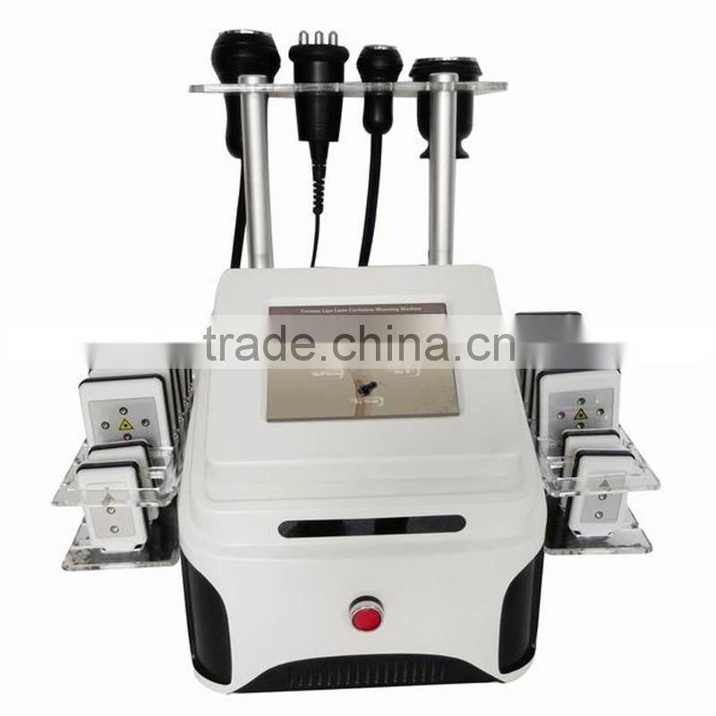 2016 Newest Double Vaccum Cavitation RF Lipo Laser Shaping Machine