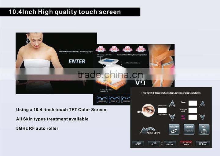 Radio Frequency Wrinkle Removal Vacuum Roller Fat Removal Device For Beauty Clinic