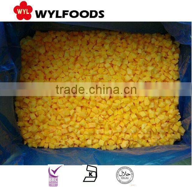 IQF Frozen apricot dices best price good quality