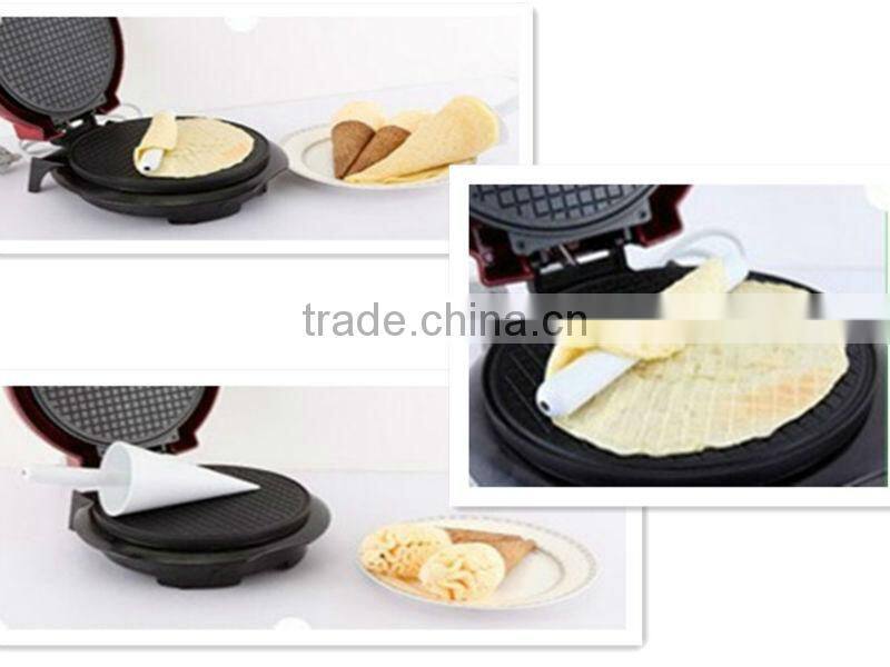 plastic cover waffle ice cream cone maker