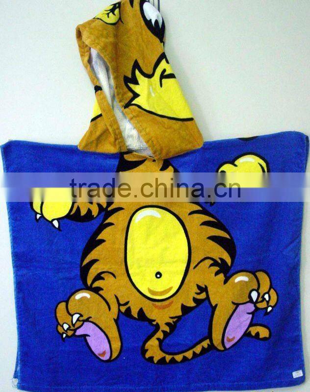 funny hooded towel children