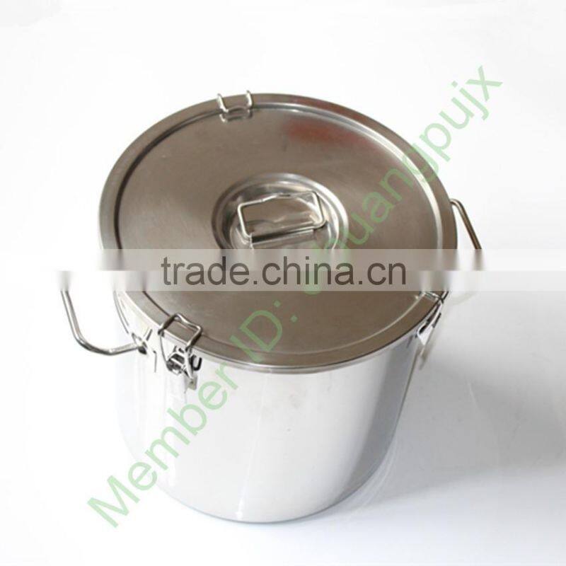 170Liter Corrosion Resistant Stainless Steel 304Material Milk Drum with Sealing Cover for Portable Milking Machine