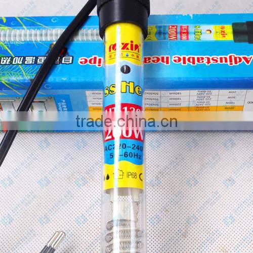 High Quality 200W Glass Adjustable Heater Pipe