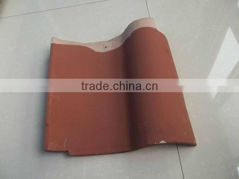best selling glazed ceramic spanish roof tile clay for vila