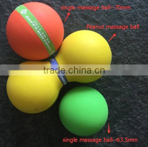 70mm rubber massage ball 7CM massage ball