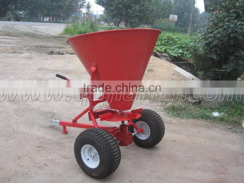 650LBS Tow behind ATV fertilizer spreader
