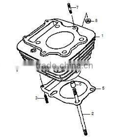 Loncin gn300 engine parts gn300 cylinder
