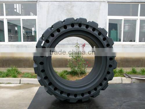 445/65-d22.5 skid loader solid tires with holes