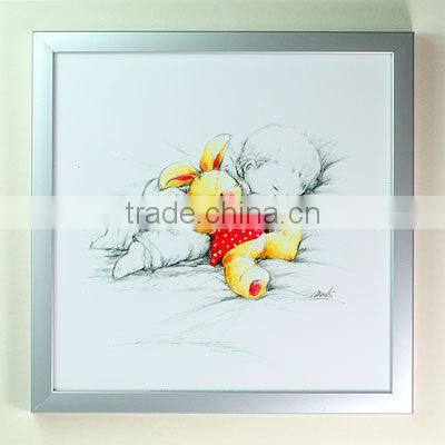 sleepy child decoration painting