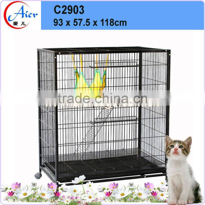 feeding cage cat cage with platform C2903