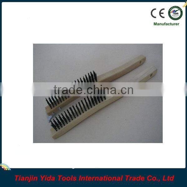 heavy duty long handle wire brush