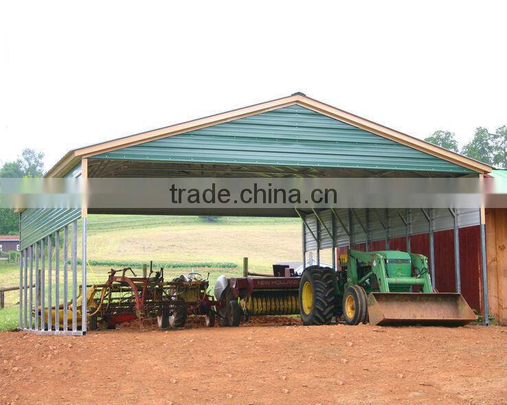 new-style metal car shelters