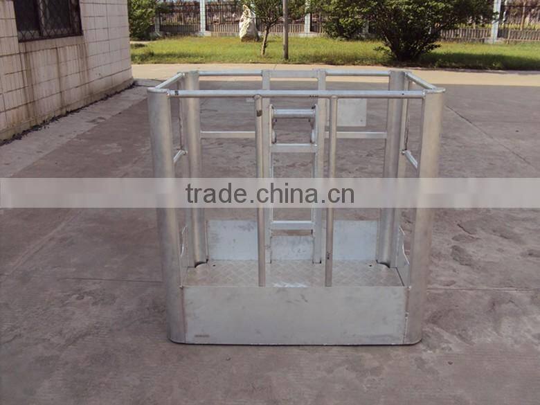 Working basket for crane aerial work platform crane