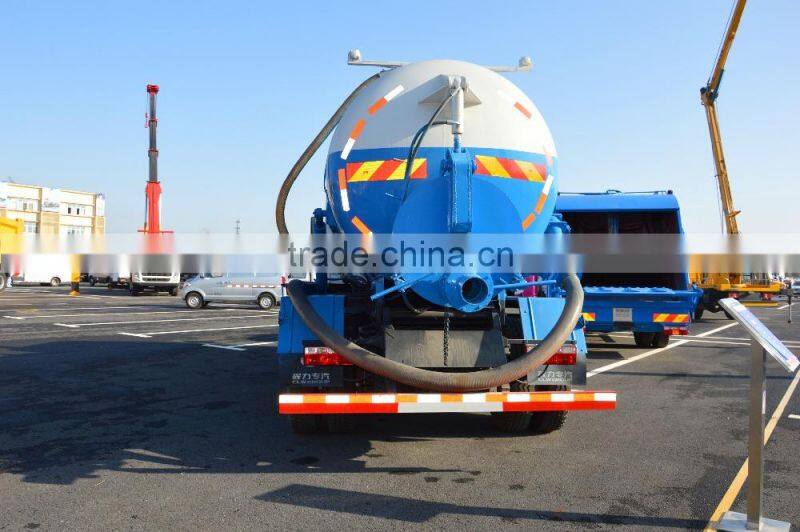Dongfeng new dlk 6cbm capacity of vacuum truck for sale