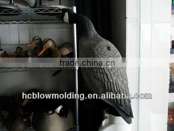 OEM blow molding plastic owl decoys for owl hunting PE plastic OWL Huizhou factory