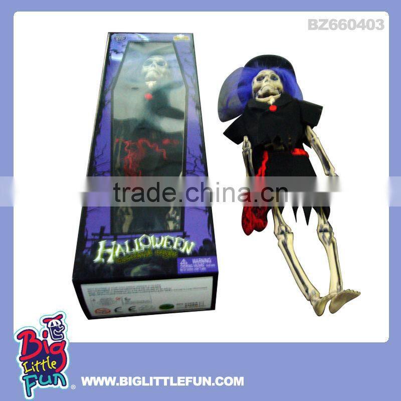 Plastic zombie toys skeleton toys