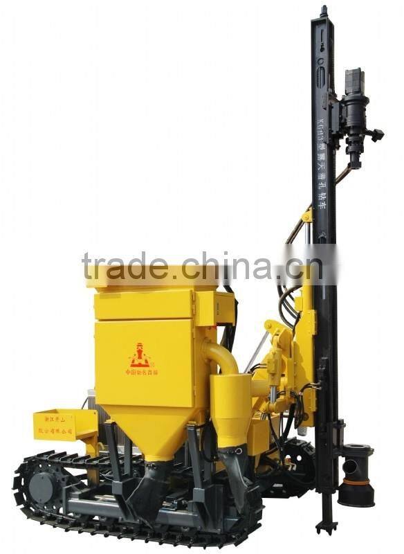 KGH3 low pressure crawler mounted eco pneumatic surface DTH drilling rig