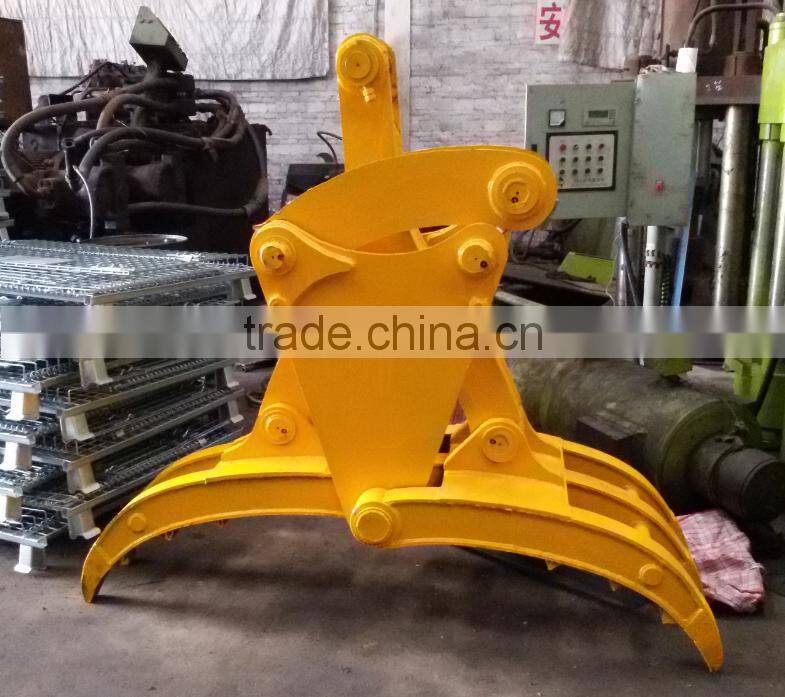 high quality excavator grapple