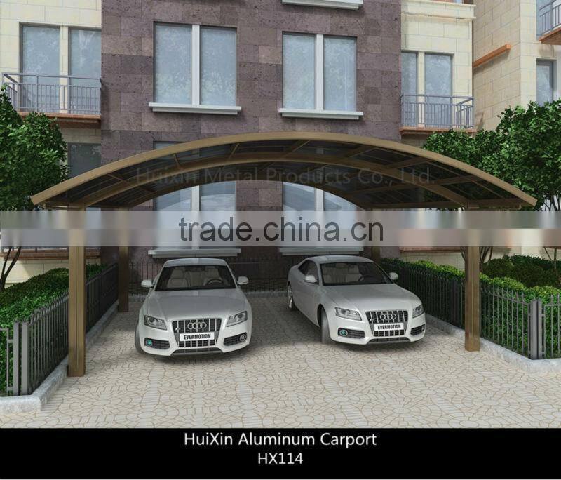 Hot sale aluminum lean-to greenhouse HX64312