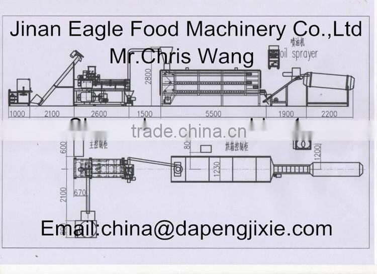 60kg/h-8000kg/h dry pet dog food making machine