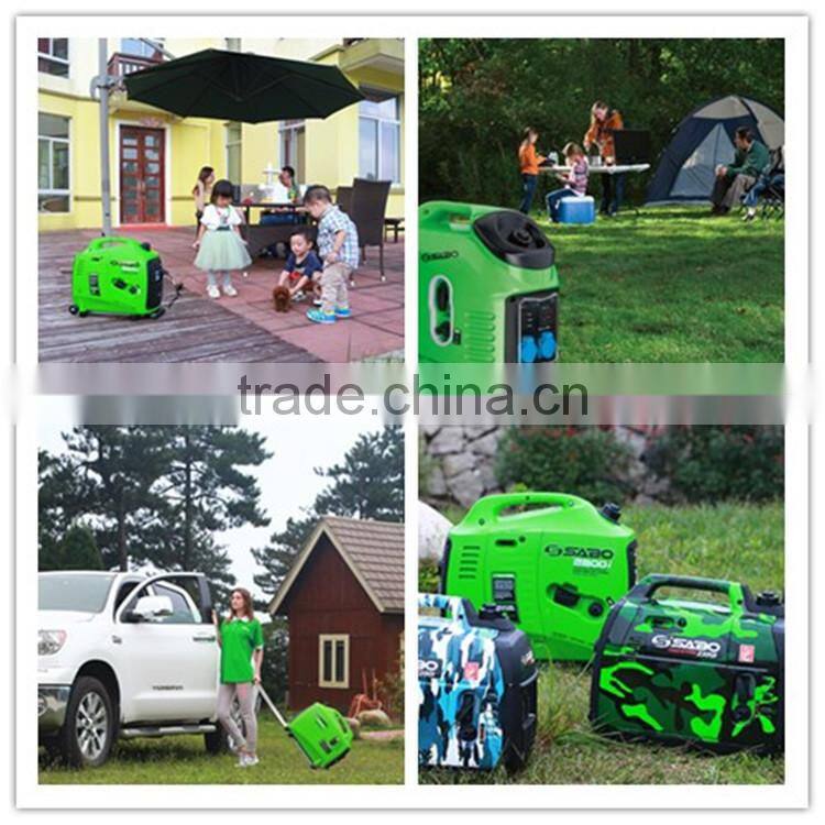 Super Quiet Wave Digital Inverter Gasoline Generator with 4-Stroke Engine and 2 Years Warranty