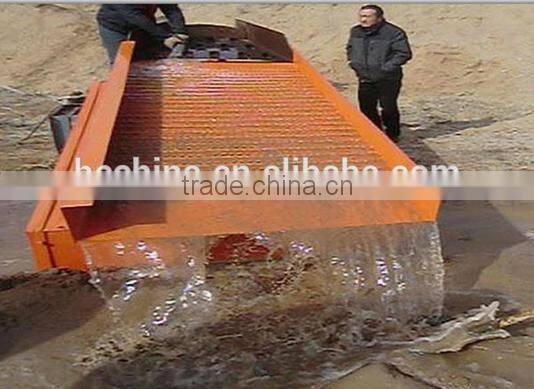 Newly Designed Gold Vibrating Sluice Box for Mining