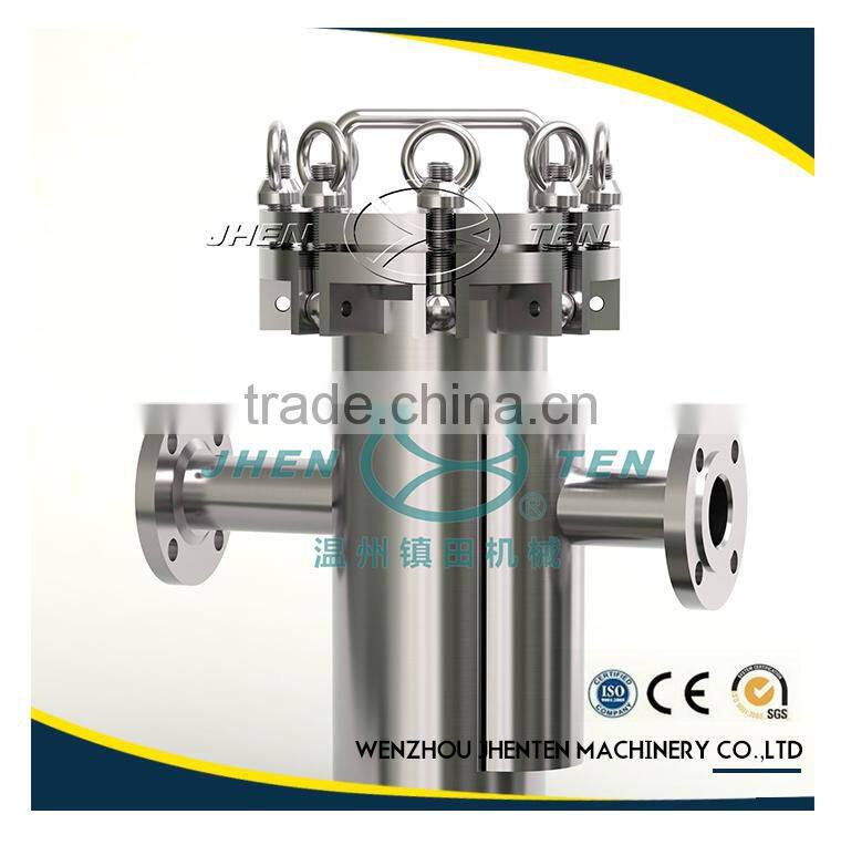 Newest style ice cream mixing tank basket strainer collapsible water tank