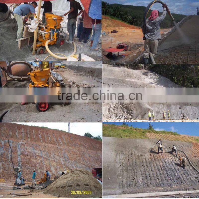 GEC customized dry and wet shotcrete machine system for sale