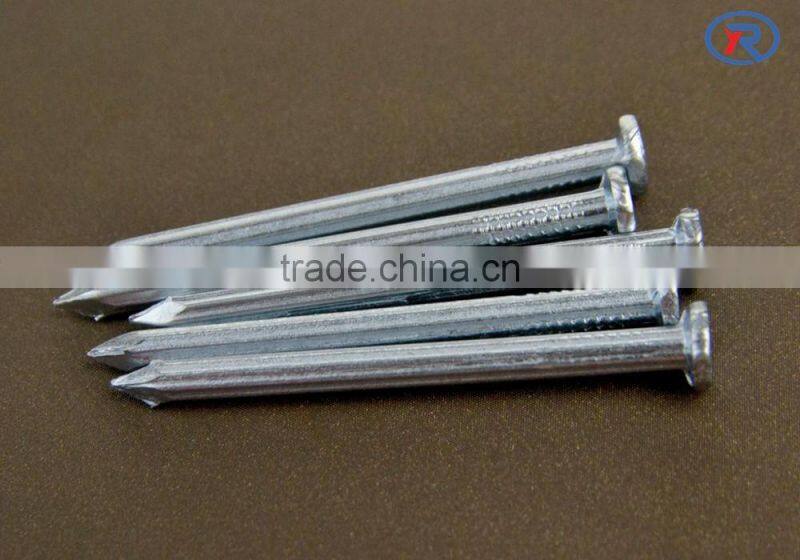 Harded Steel Galvanized Concrete Nails From China with low price