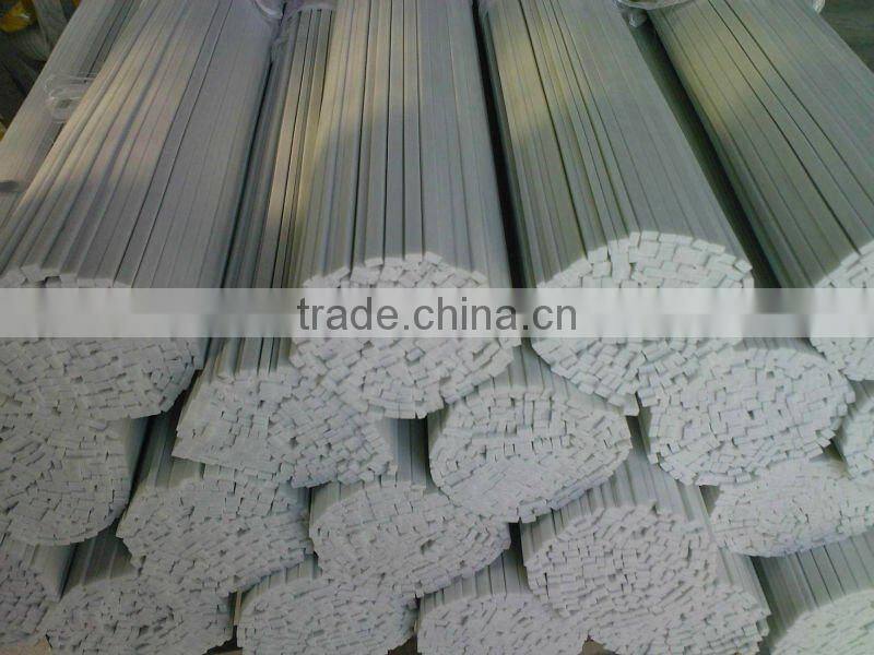 Pultrusion high strength flexible fiberglass rectangular rod