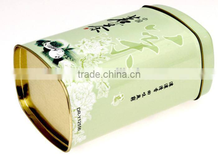 flower tin can tea from Fujian province