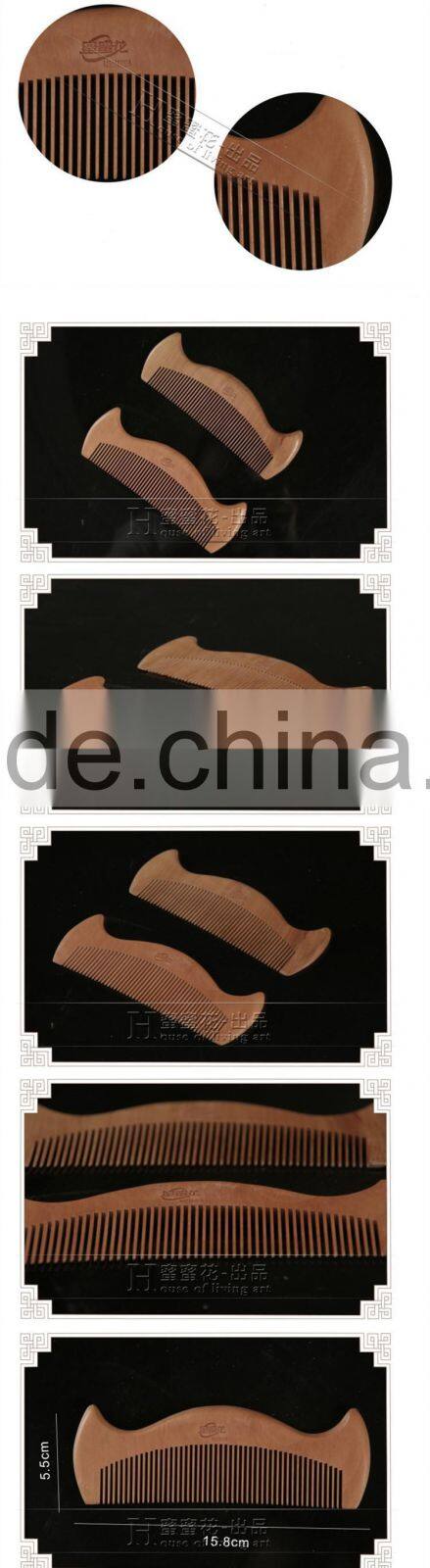 100% Nature Wooden Moustache Comb