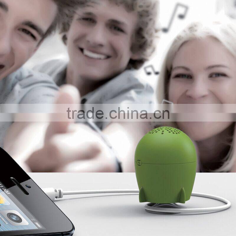 Mini mobile phone speaker USB mini spaker for mobile phones portable stereo sound speaker