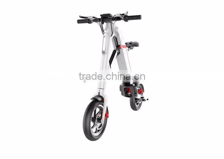 Folding Electric Bicycle, Adult Mini Electro Bike, Lithium Battery Foldable E-bicycle, Smart Folding Mobility Electric Bicycle