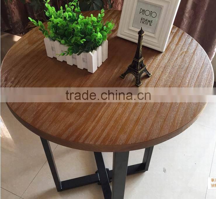 2016 Hot sale American retro modern Wood cafe coffee table