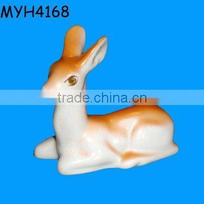 Vintage Rare Russian Soviet Porcelain Dog Figurine