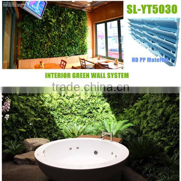 Alibaba new products flower wall planter plastic garden wall pots and vertical garden kits